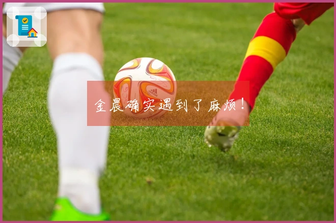 金晨确实遇到了麻烦！